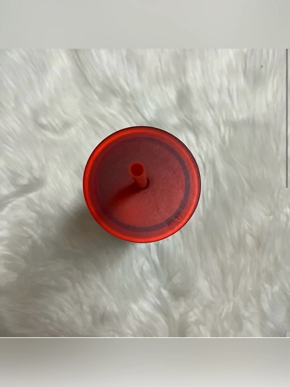 Starbucks Red Poinsettia Pattern Tumbler with Green Logo